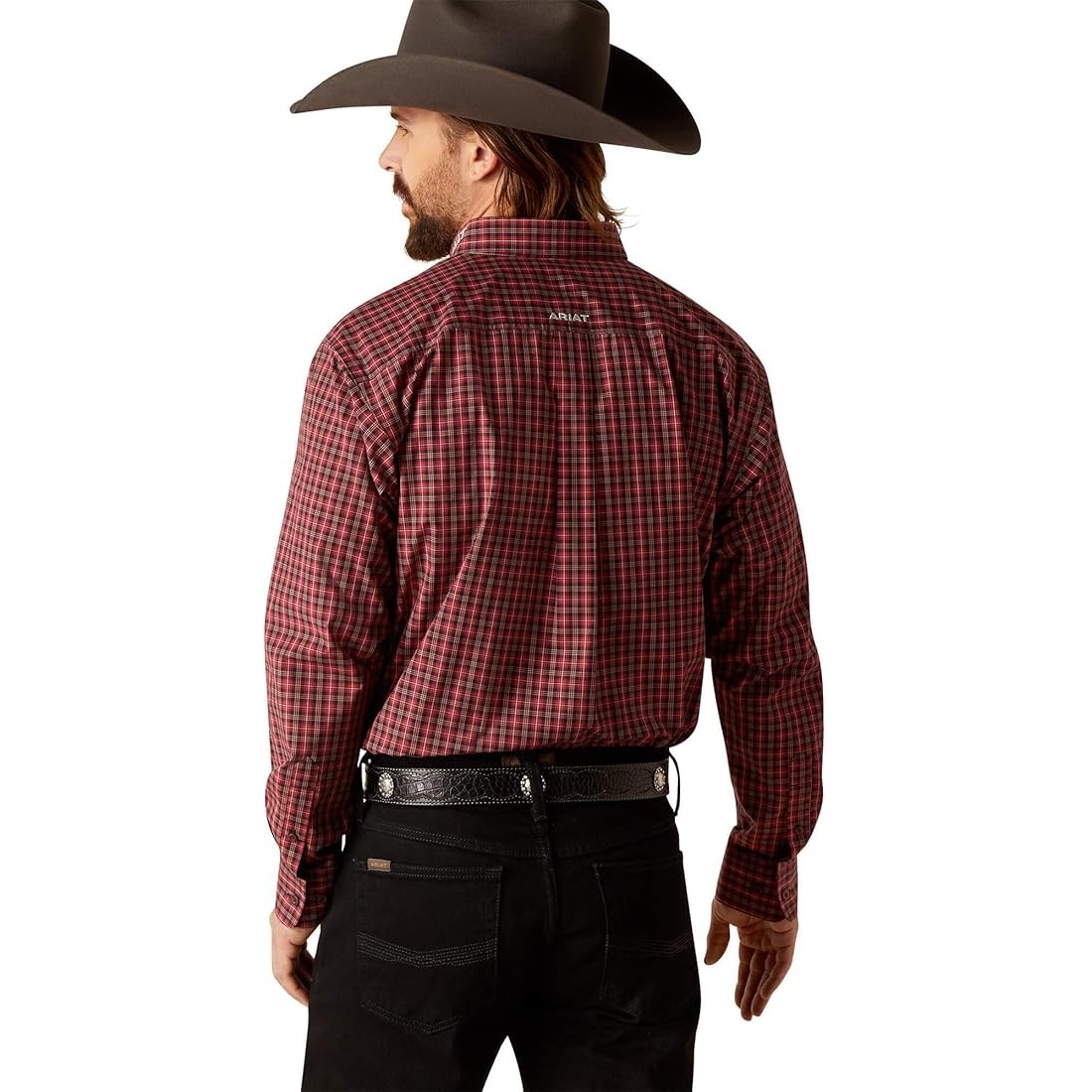 Ariat Men's Pro Series Cason Classic Fit Shirt - Red