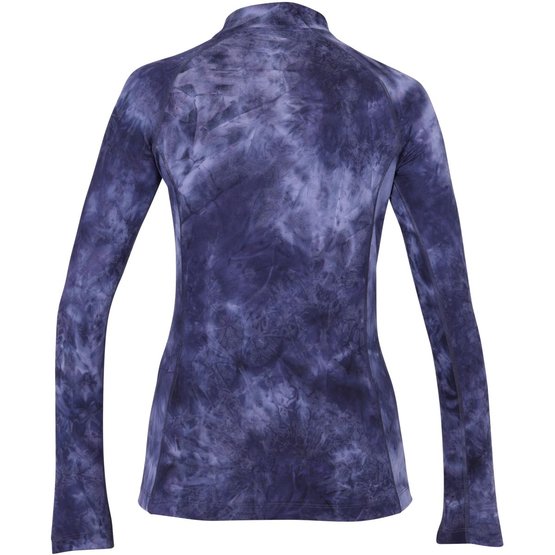 Aubrion Revive Long Sleeve Sun Shirt - Young Rider - Navy Tie Dye