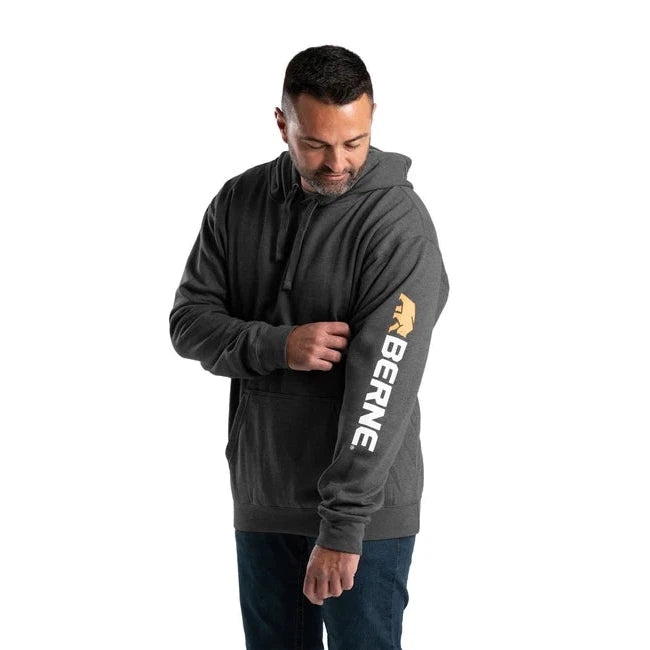 Berne Men's Unlined Pullover Fleece - Graphite