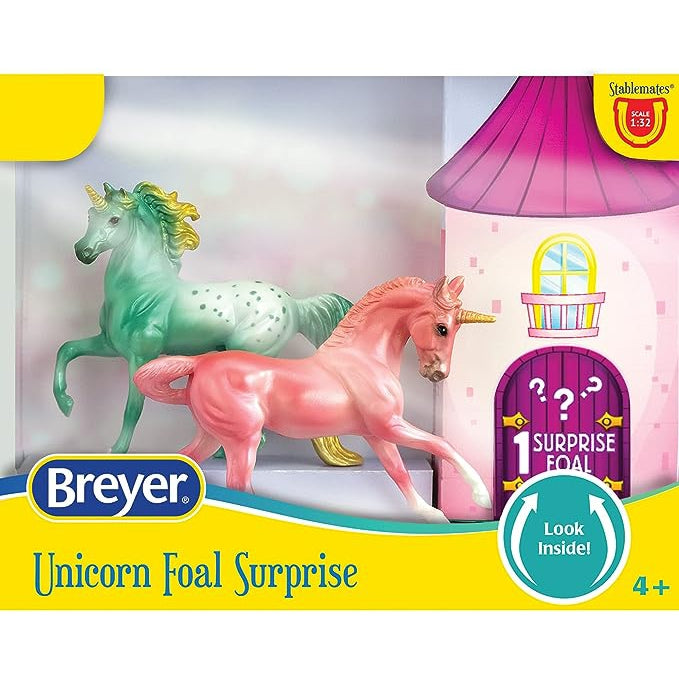 Breyer Horses Stablemates Mystery Unicorn Foal Surprise