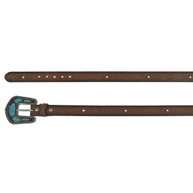 Catchfly Women's Belt - Southwestern Tooling Pattern