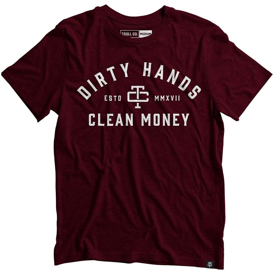 Troll Co DHCM Classic T-Shirt - Maroon