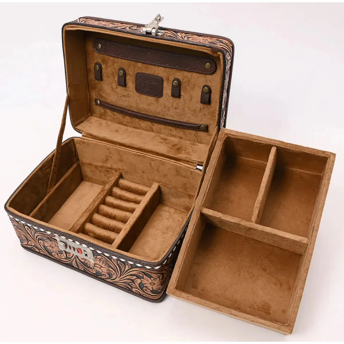 American Darling Leather Jewelry Accessory Case