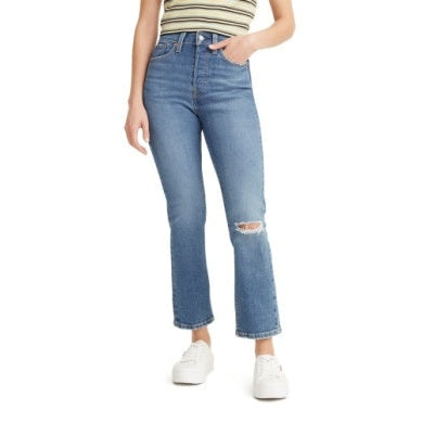 Levi's high rise straight leg jeans on sale