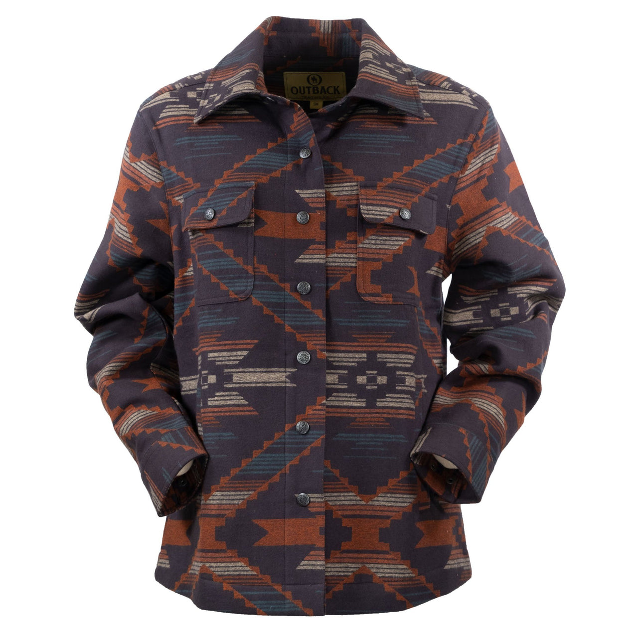 Outback Trading Macy Shirt Jacket - Navy