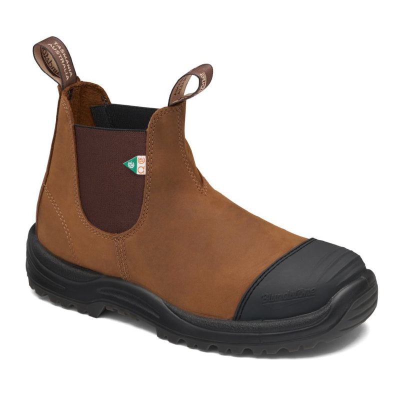 Blundstone Work Safety 169 Boots Saddle Brown