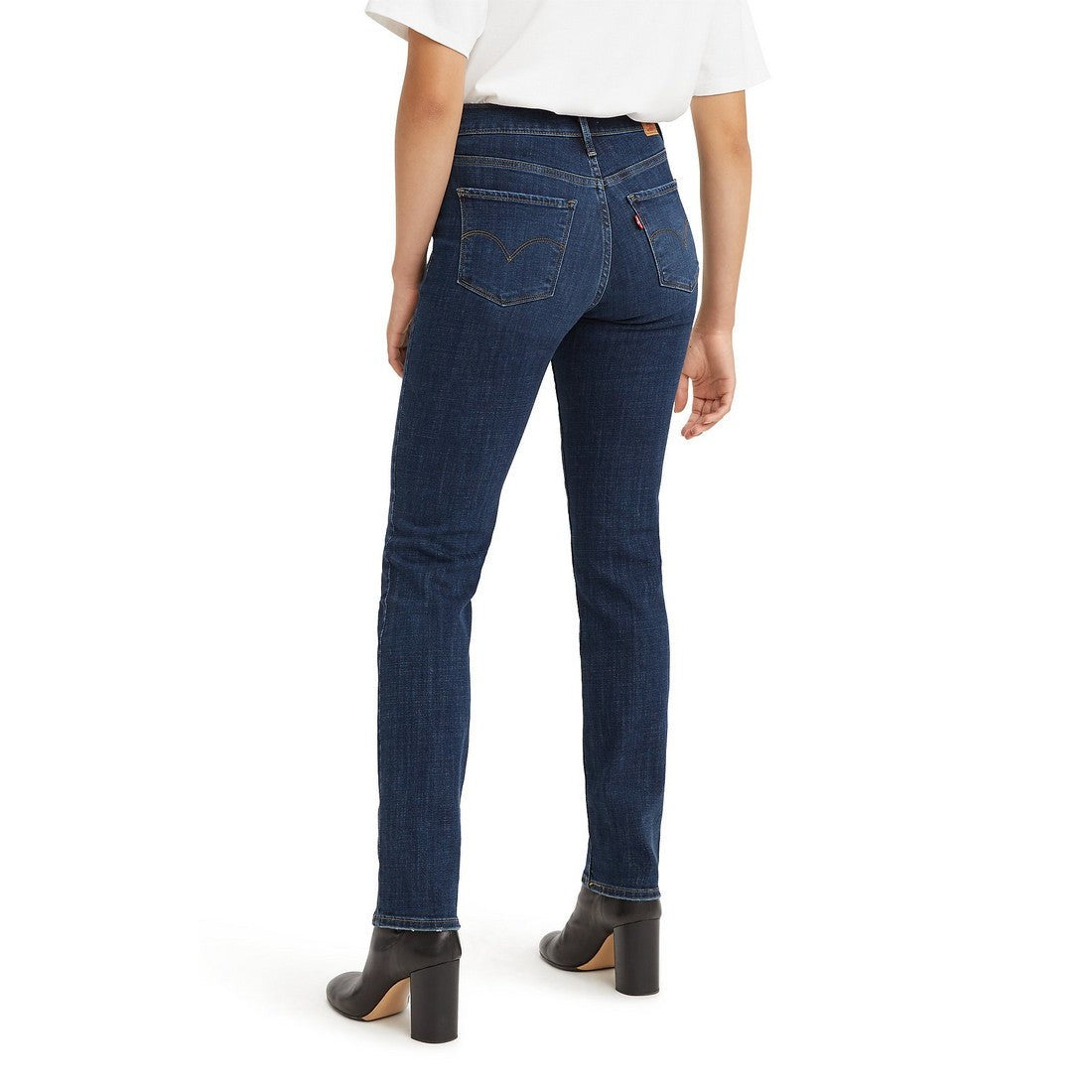 Levi Women's 314 Shaping Straight Jeans - Lapis Loft (Dark Wash)