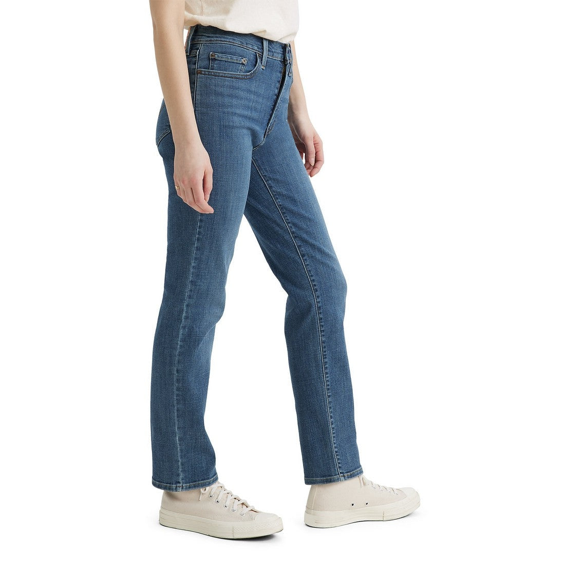 Levi Women's 724 High Rise Straight Jeans - Way Way Back