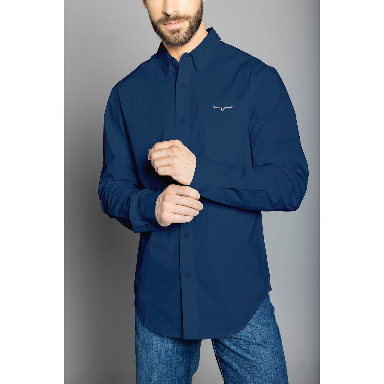 Kimes Men's Team Dress Shirt - Long