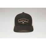 Kimes Unisex Box Spring Trucker Hat -Black
