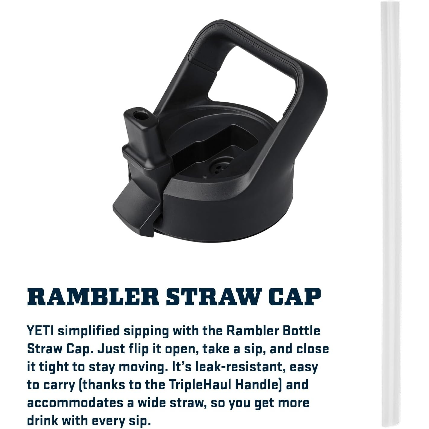 Yeti Rambler Straw Cap