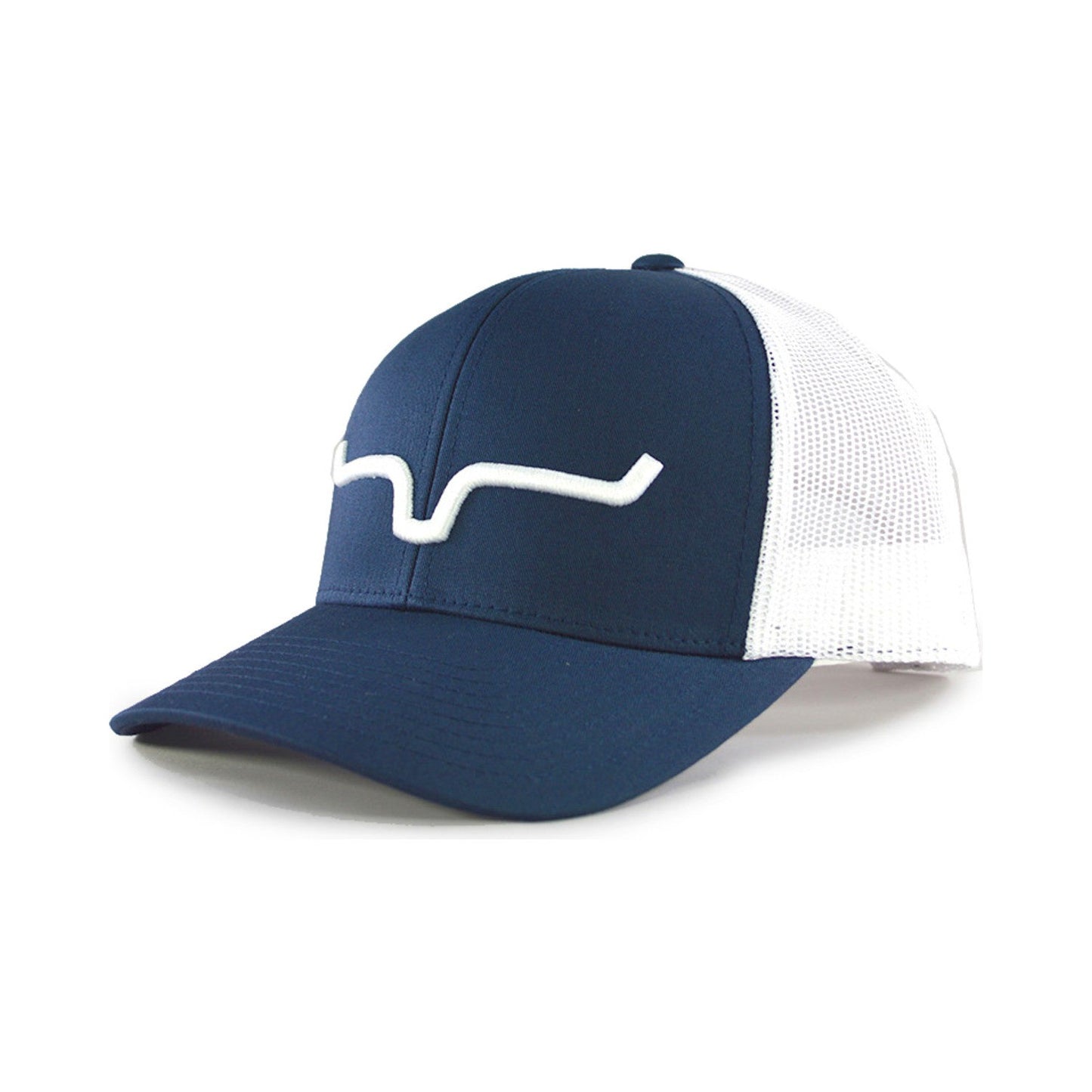 Kimes Weekly Trucker Ball Cap - Navy/White - Irvine Tack & Western Wear