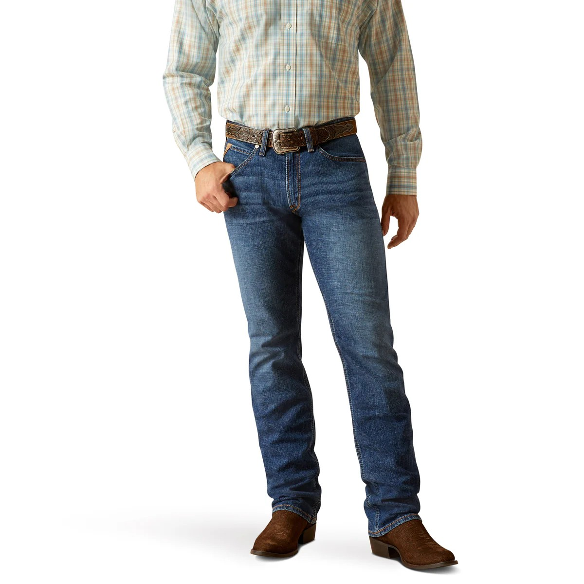 Ariat Men's  Relaxed Centralia Straight Leg Jean - Kennedy