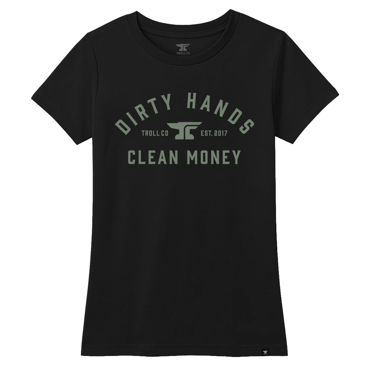 Troll Co. Women's DHCM Classic Short Sleeve Tee Shirt - Multiple Colours
