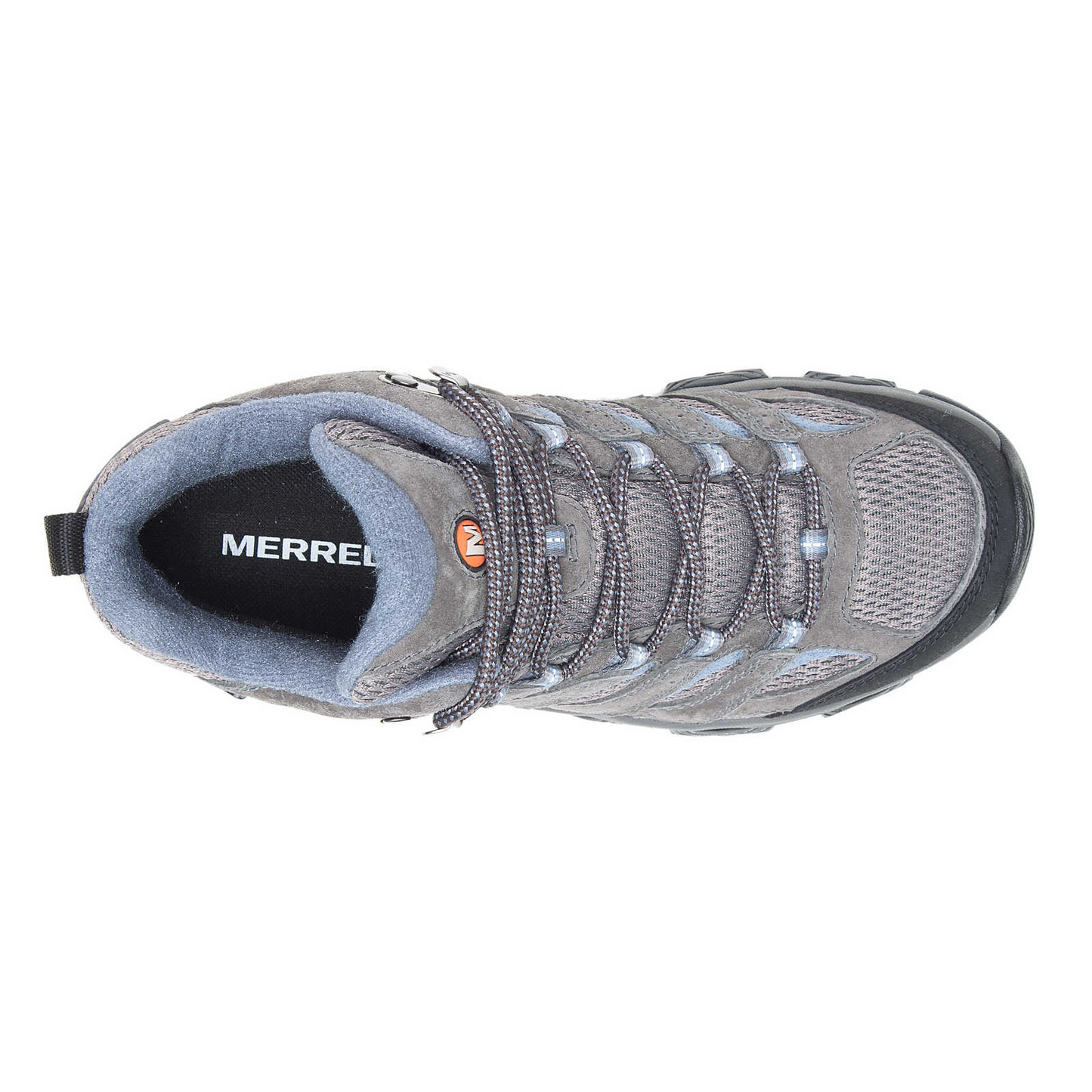 Merrell Women's Moab 3 Mid Waterproof Wide Width Hiking Shoe- Granite