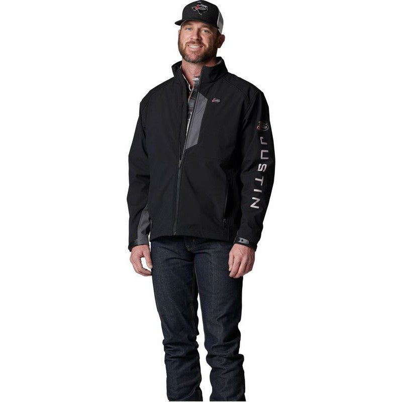 HJ Justin & Sons Men's Stillwater Wind & Water Resistant Jacket - Black