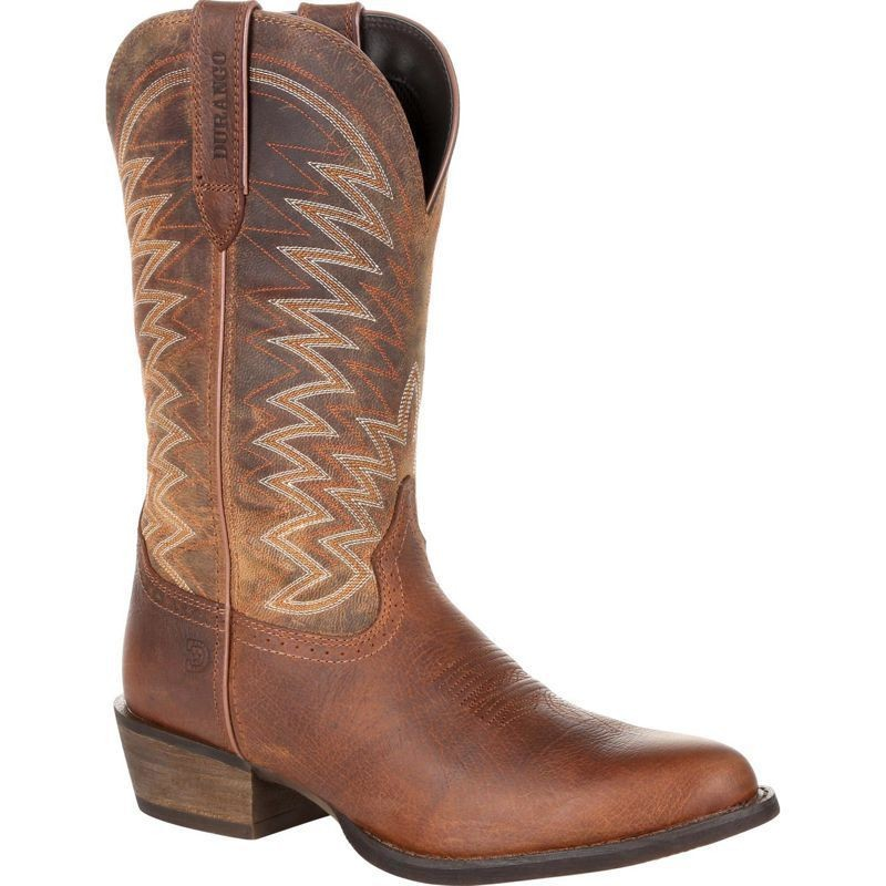 **Durango Men's Brown 12" Western Distressed Sunset Velocity