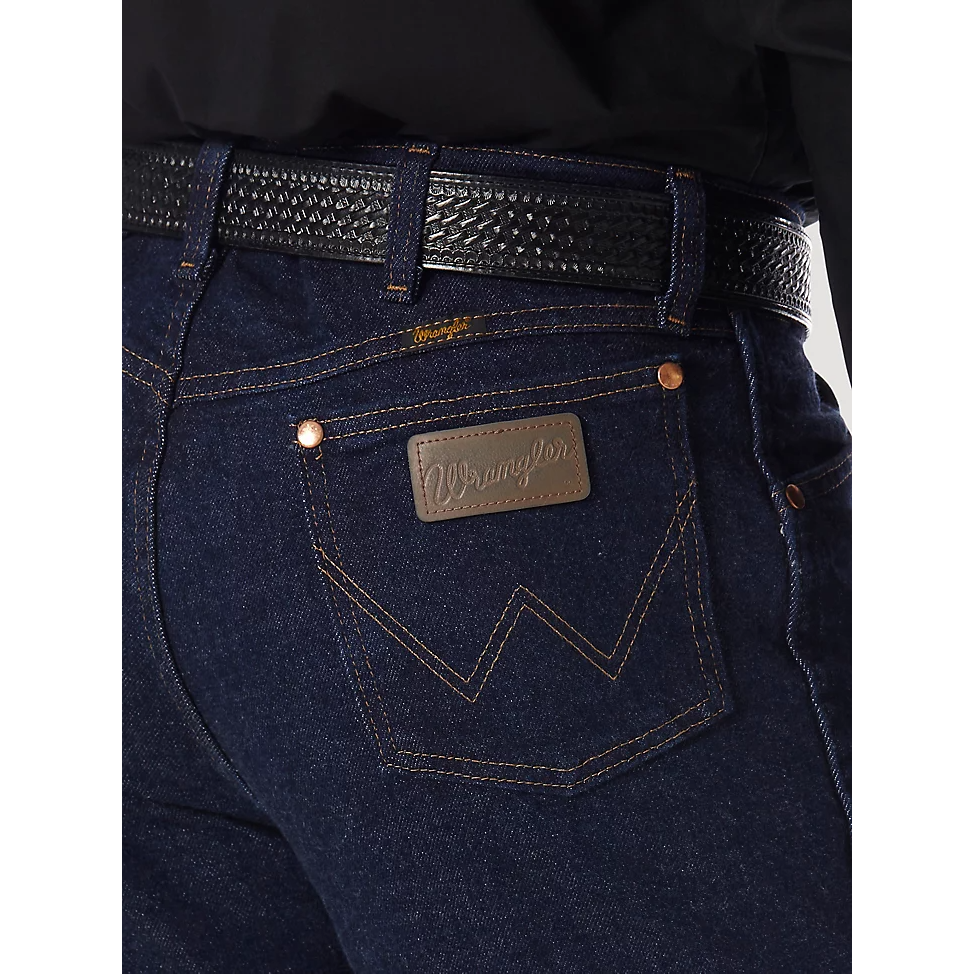 Wrangler Men's Cowboy Cut Straight Regular Fit Jean - Navy