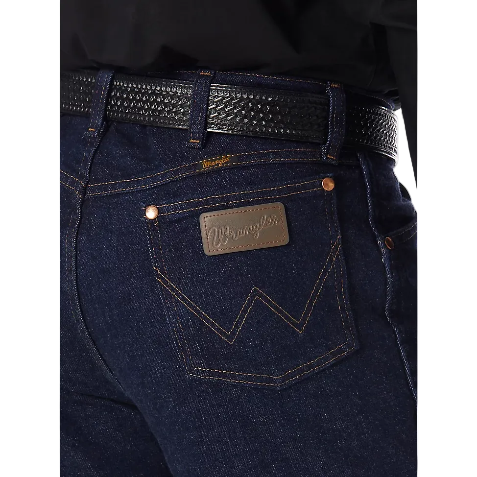 Wrangler Men's Cowboy Cut Straight Regular Fit Jean - Navy