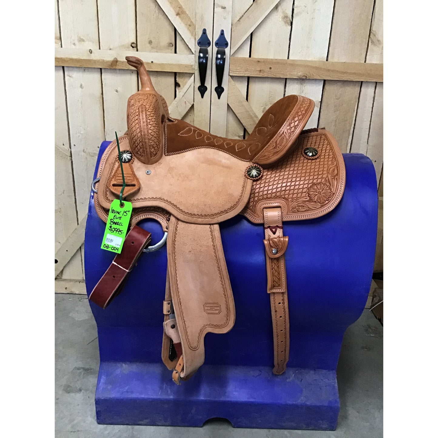 Irvine Elite 15" Barrel Saddle