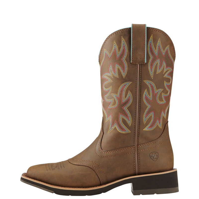 Ariat Womens Delilah Western Boots - Toasted Brown