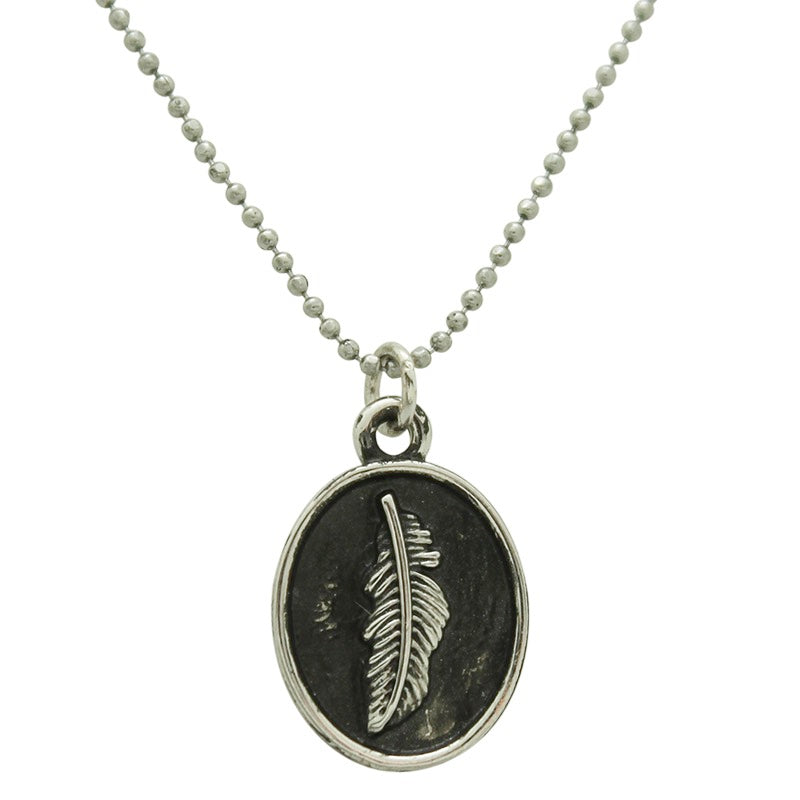 KC Necklace Feather