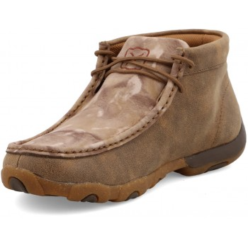 Twisted X Ladies Chukka Driving Moc D Toe - Bomber/Bronze