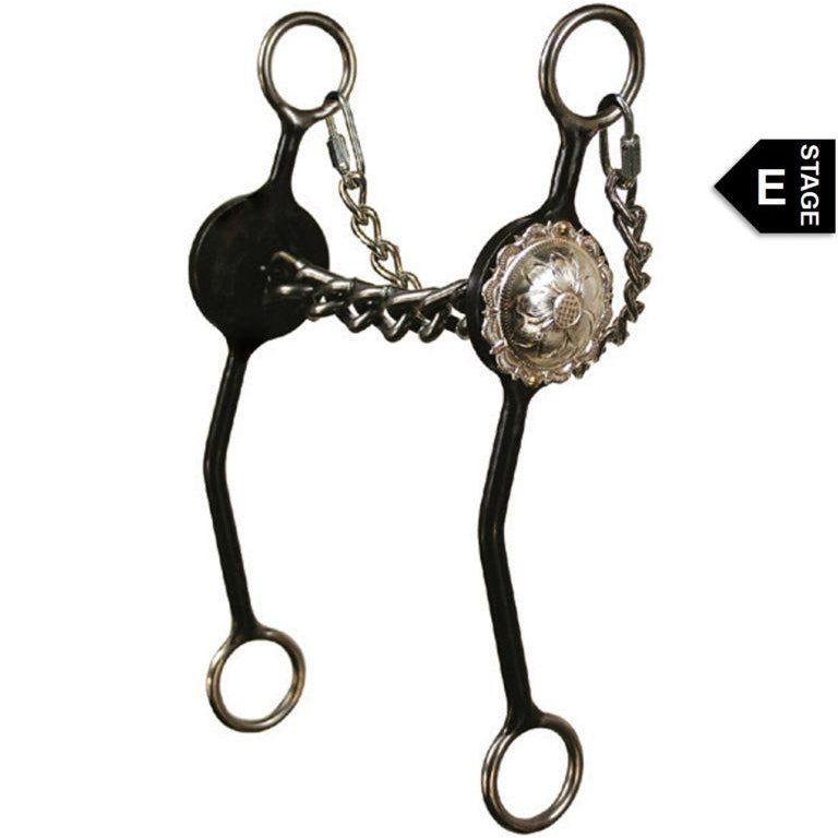 Reinsman Molly Powell Solid Run Long Shank Bit