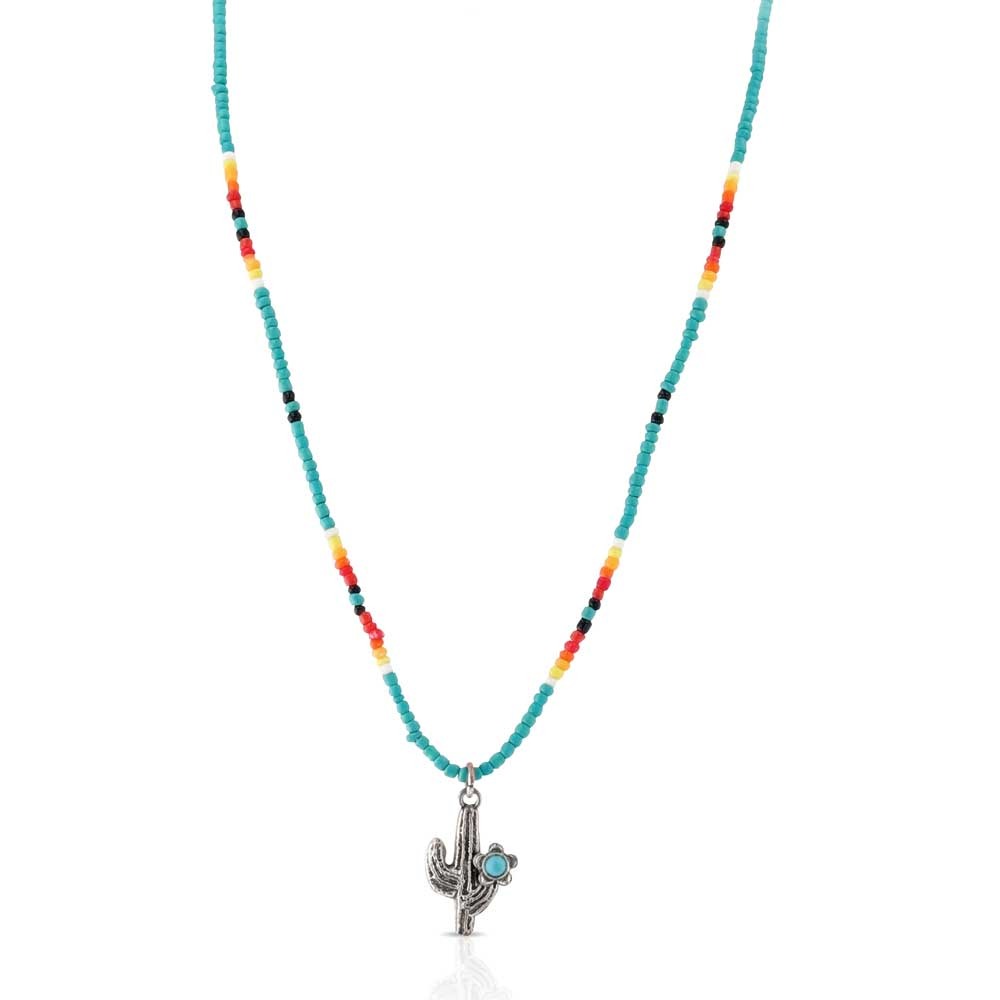 Montana Silversmith Attitude Necklace Saguaro Beaded