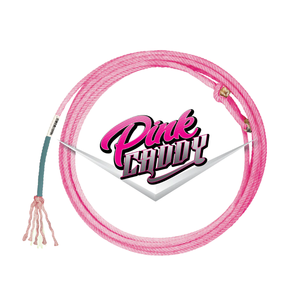 Lone Star Pink Caddy 5-Strand Breakaway Rope
