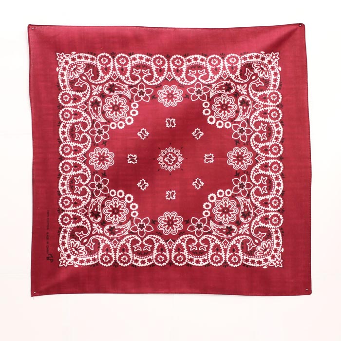 M&F 21x21 Traditional Bandana - Burgundy