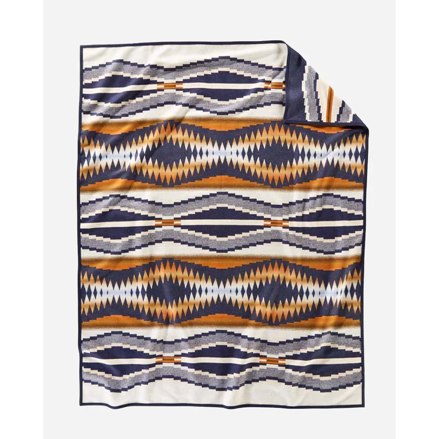 Pendleton Crescent Bay Blanket OS - Indigo