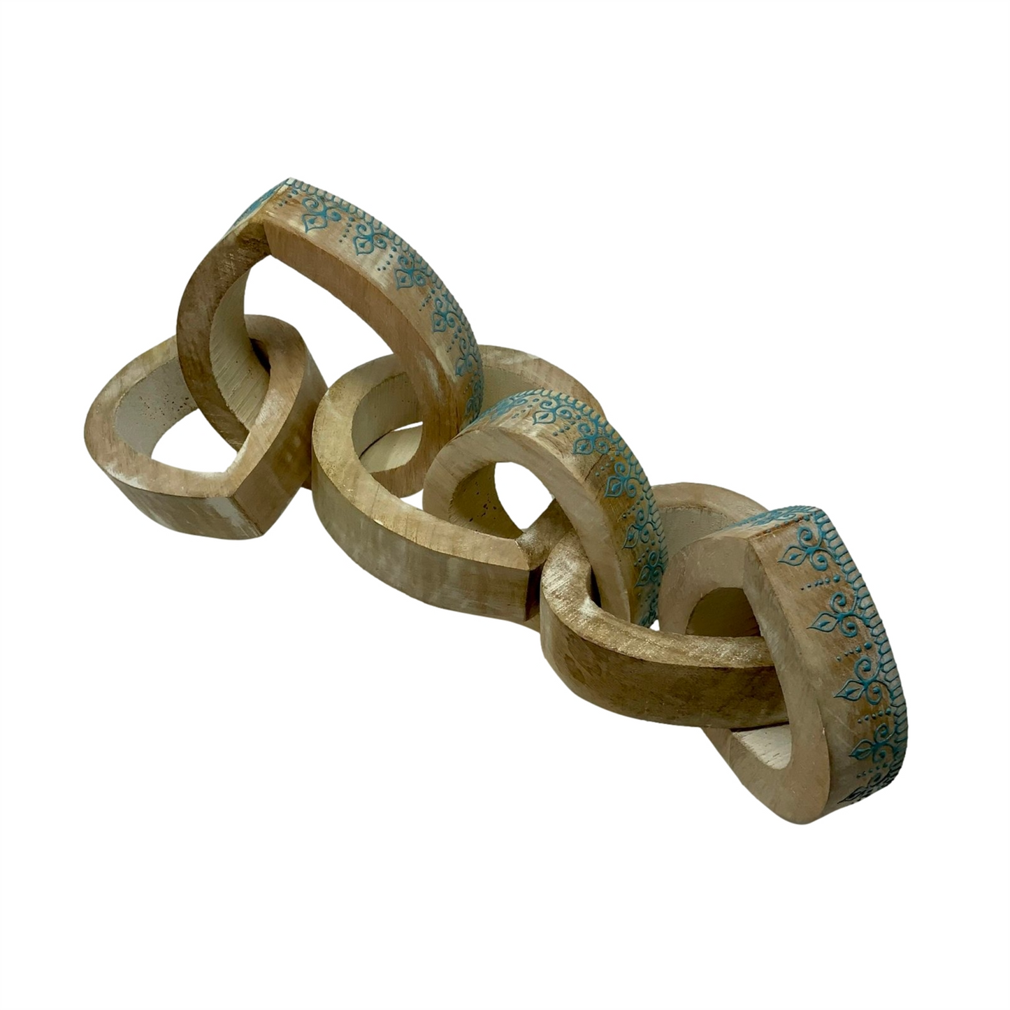 Chain My Heart Links - Henna White Wash