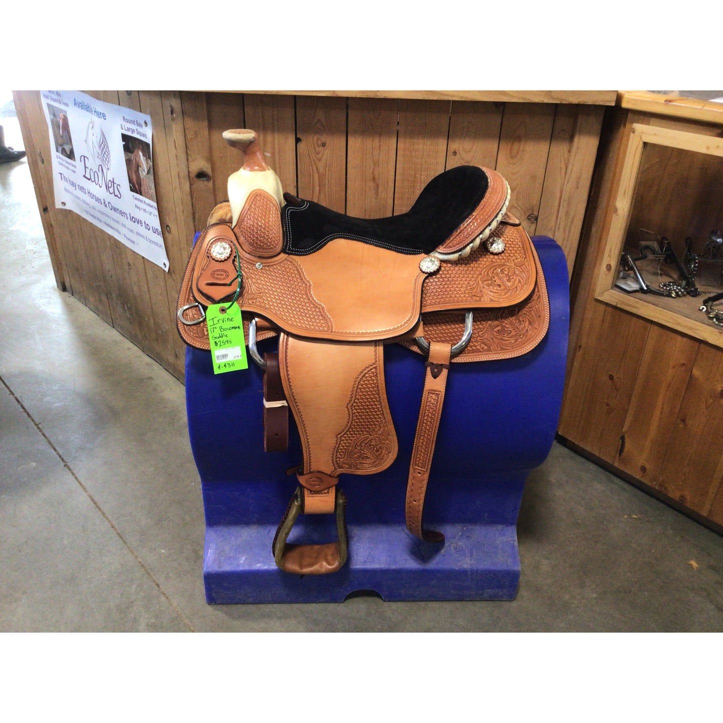 Irvine 17" Bowman Saddle