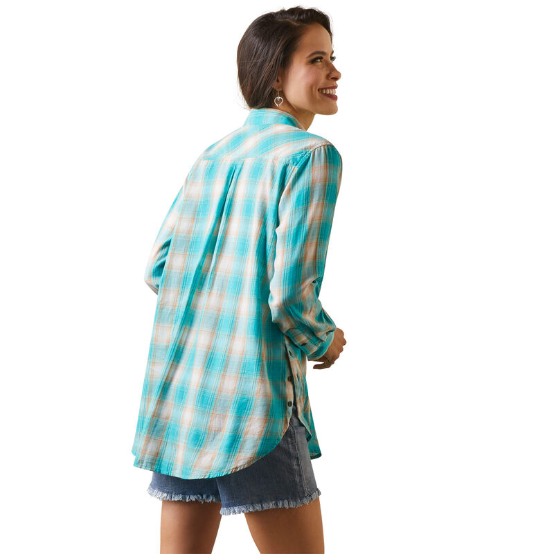 Ariat Women's REAL Billie Rae Shirt - Ojai Plaid