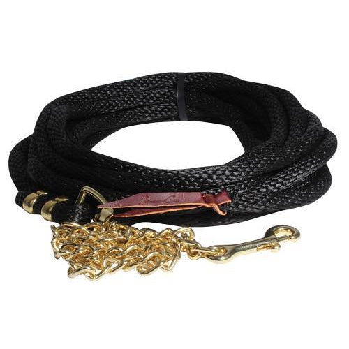 Professional's Choice Lunge Line w/Chain  Black