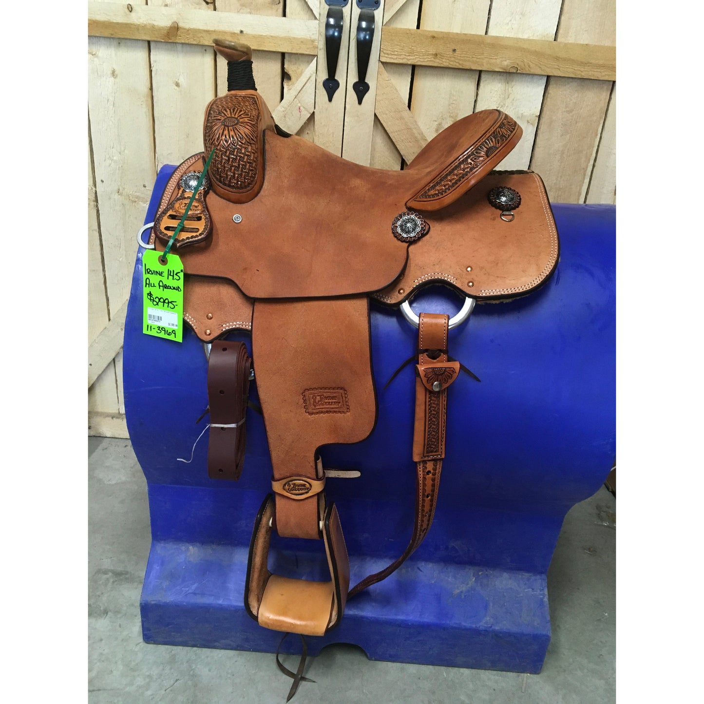 Irvine 14.5" All Around Saddle