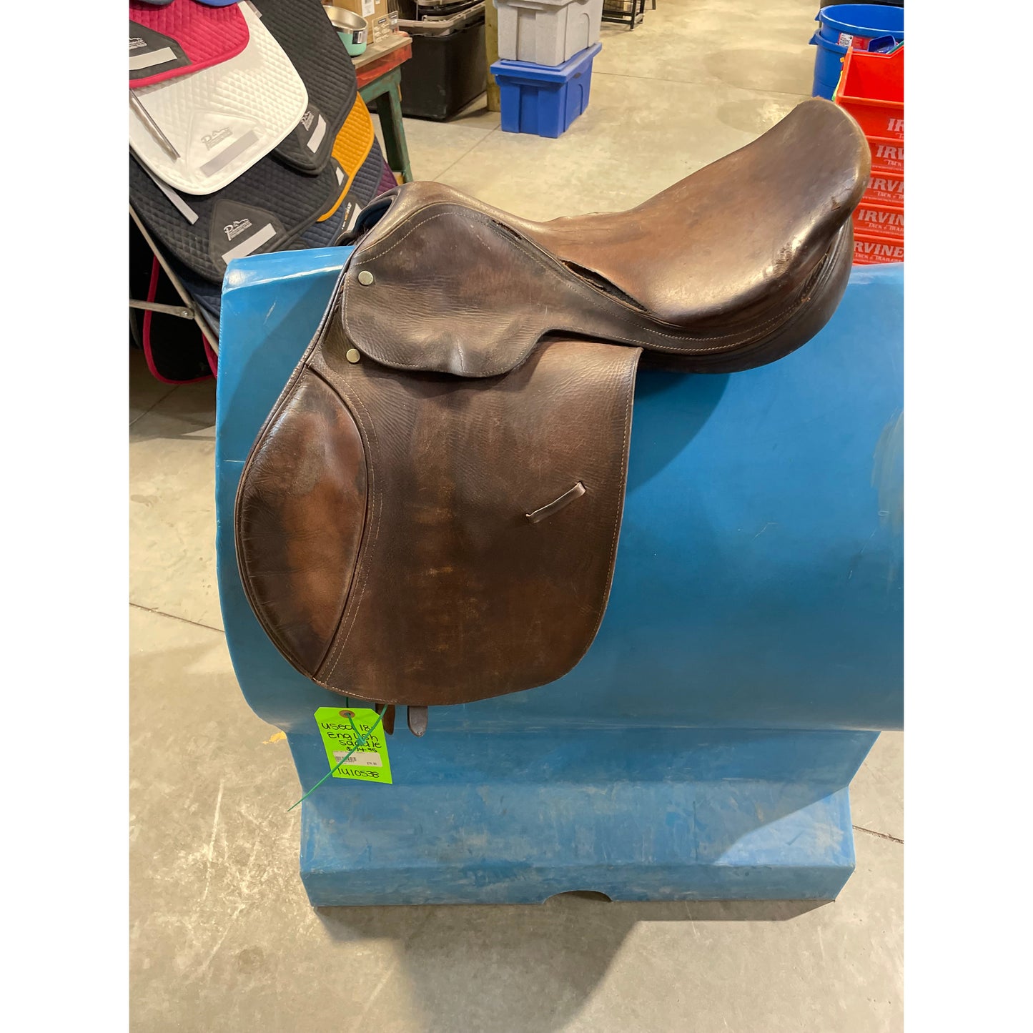 Used 18" English Saddle
