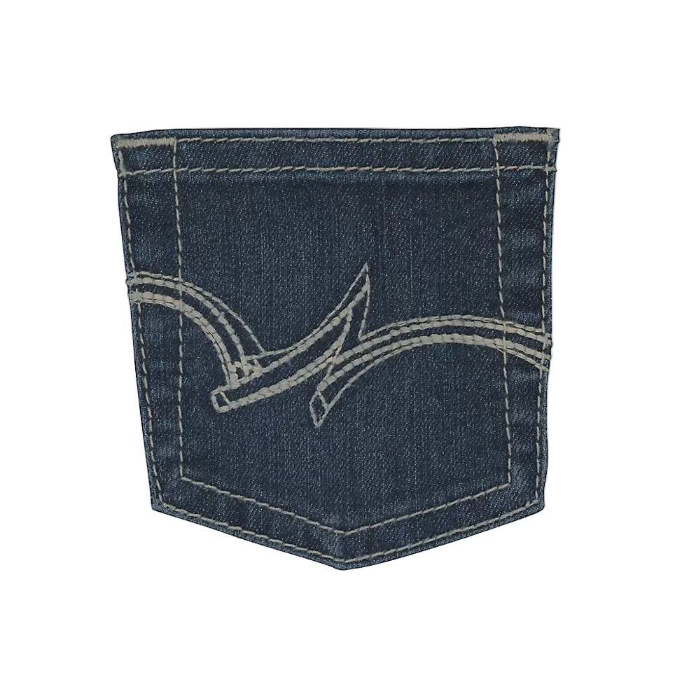 Wrangler Girls Premium Patch Bootcut Jeans - Dark Blue - Irvine Tack & Western Wear