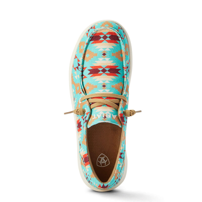 Ariat Womens Hilo Shoes - Turquoise Saddle Blanket