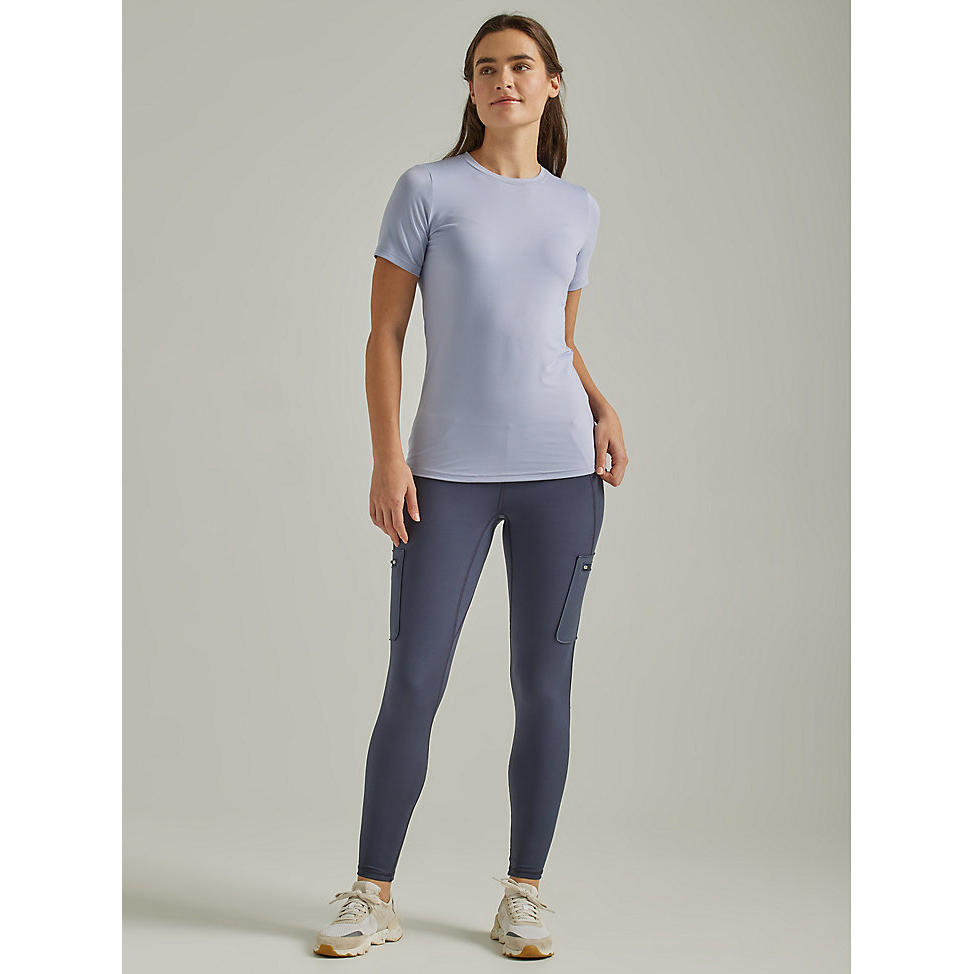 ATG By Wrangler Women's Performance Crew Neck Tee - Lilac