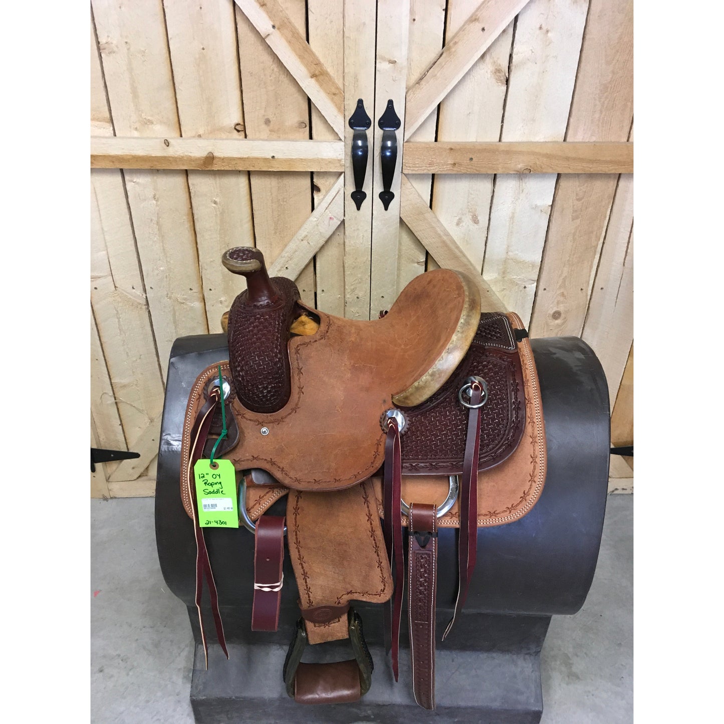 Irvine 12" Youth Roping Saddle