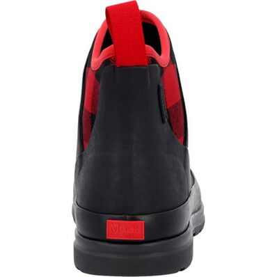 Muck Women's Originals Ankle Boots - Black/Red Plaid