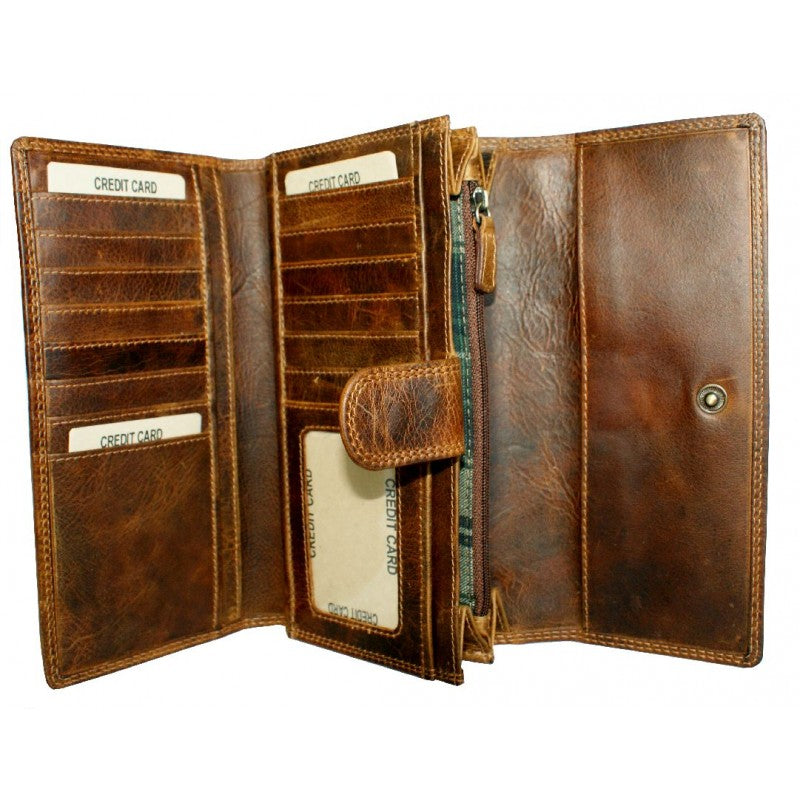 Rugged Earth Leather Wallet