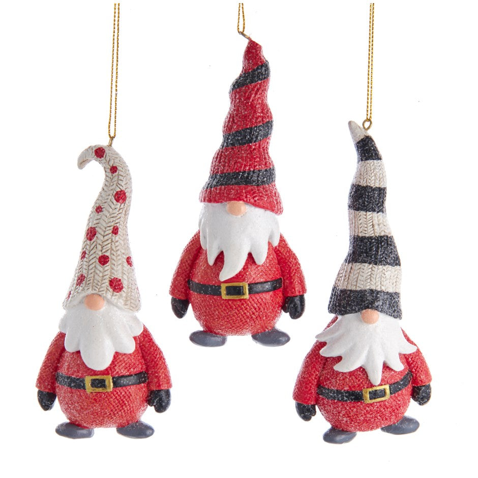5" Long Hat Gnome Ornament