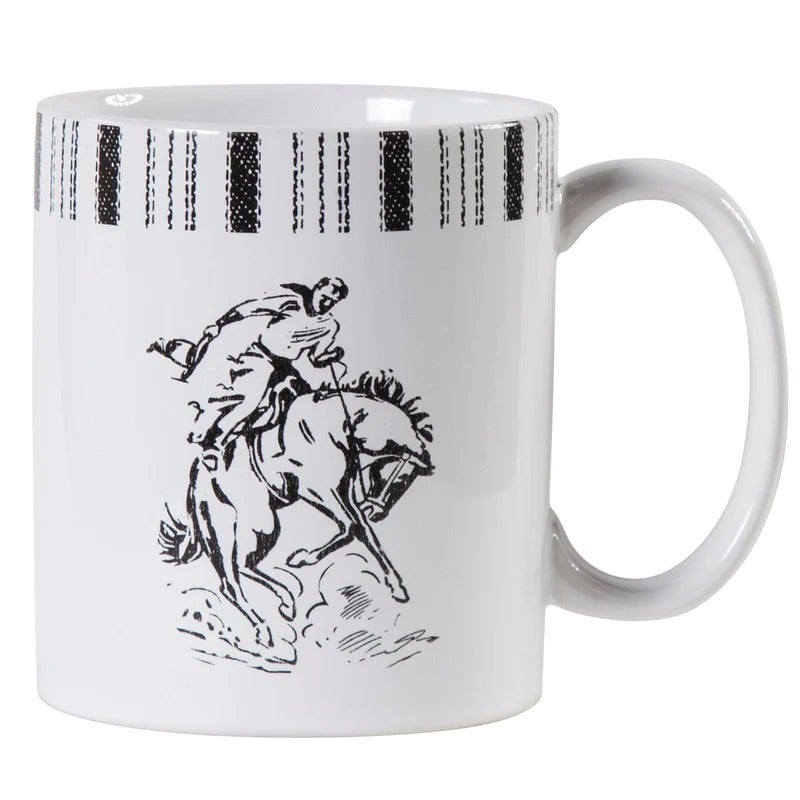 HiEnd Accents Ranch Life Bronc Coffee Mug