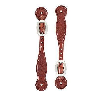 Weaver Leather Basketweave Skirting Leather Spur Straps Thin