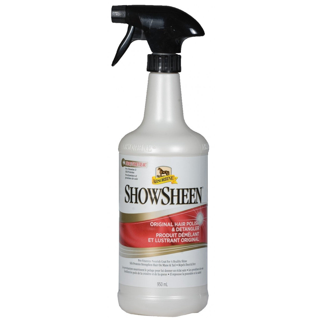 Absorbine ShowSheen Hair Polish & Detangler - 950ml