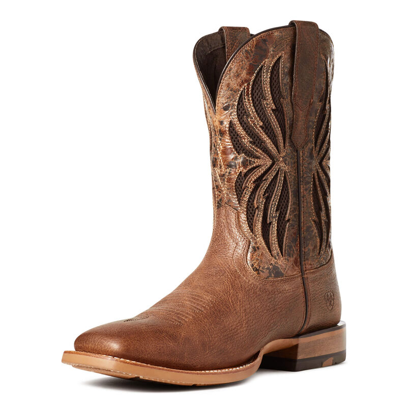 **Ariat Mens Arena Record VentTEK Western Boots - Toffee Crunch