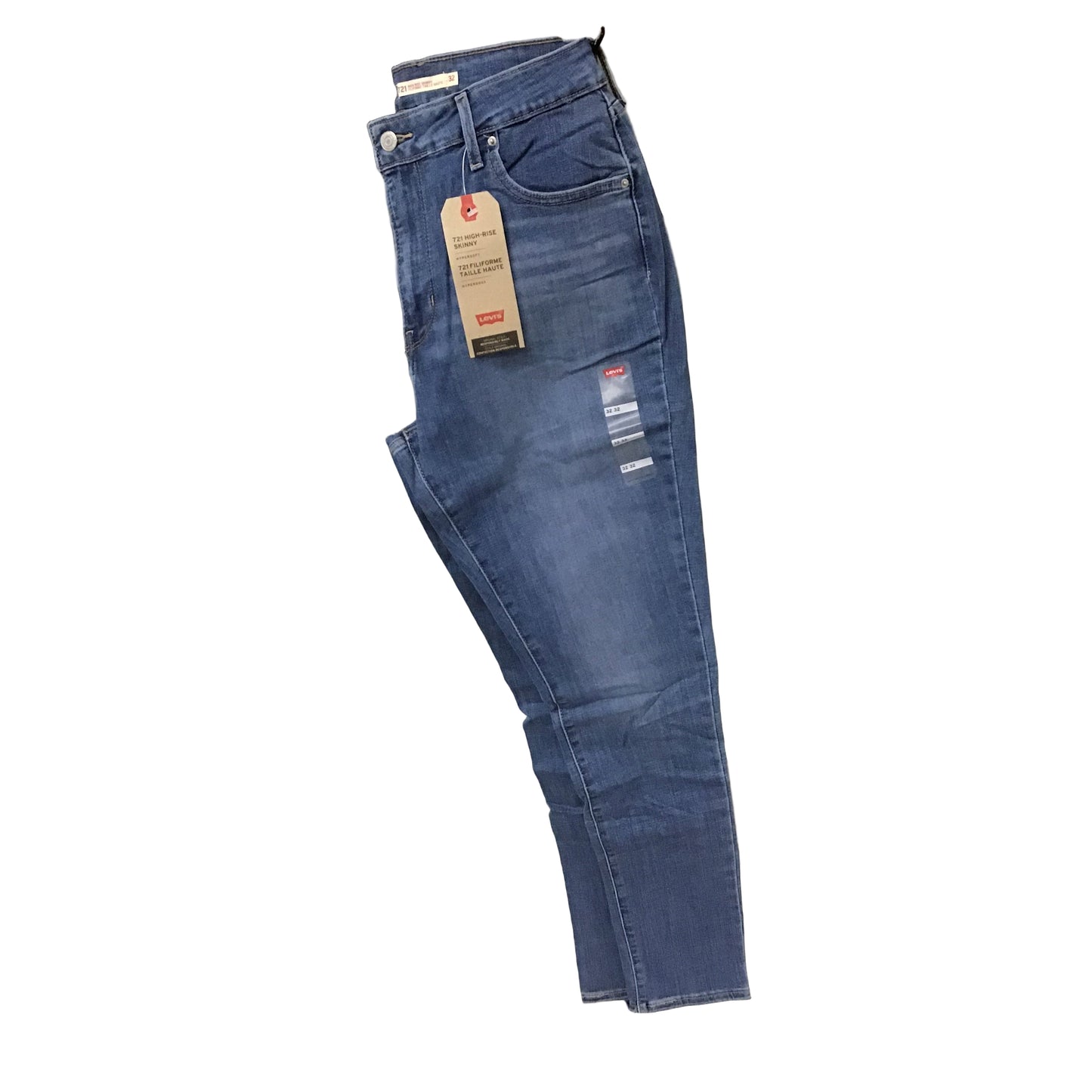 Levi High Rise Skinny Lapis Link